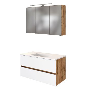 Held Möbel Lucca Badmöbel Set 7 - 100 cm