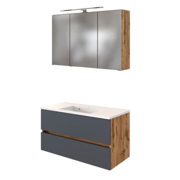 Held Möbel Lucca Badmöbel Set 8 - 100 cm