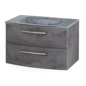 Held Möbel Stockholm Waschtisch mit Unterschrank - 80 cm