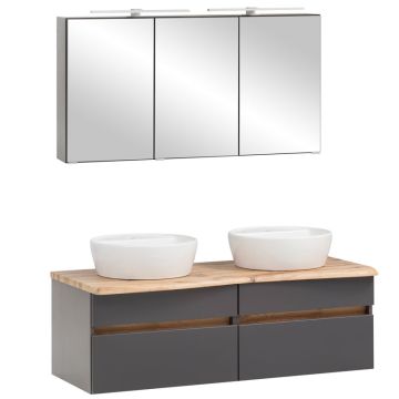 Held Möbel Villach Badmöbel Set - 121 cm