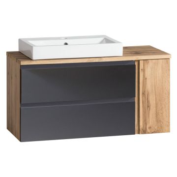 Held Möbel - Empoli Waschtisch 105 inkl. Keramikaufsatzbecken Front