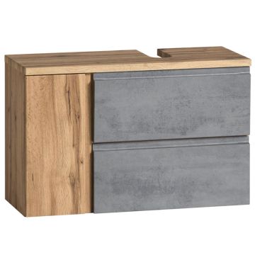 Hed Möbel Empoli - Waschtischunterschrank 85 cm Front