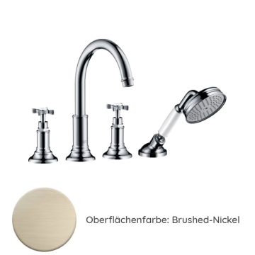 Axor Montreux Wannenrandarmatu mit Kreuzgriffen