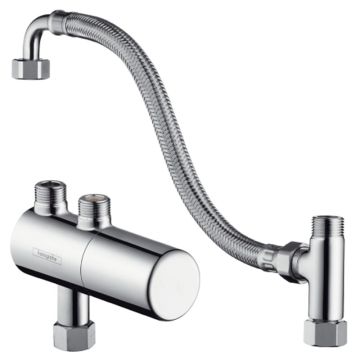 HG Raindance Select S 120 Porter Set 160 cm weiß und chrom