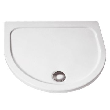 HSK Duschwanne Halbrund-Duschwanne 110x90, superflach, Acryl