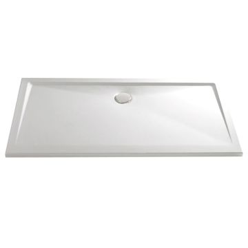 HSK Duschwanne Rechteck-Duschwanne 90x120 - superflach, Marmor-Polymer