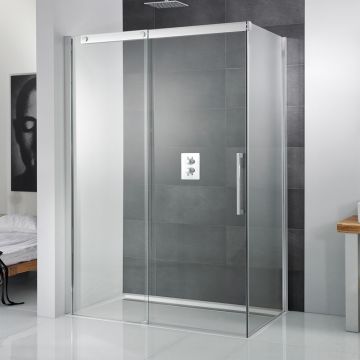 HSK K2P Gleittür 2 teilig mit Seitenwand