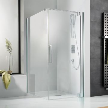 HSK K2P Drehtür mit Seitenwand 80 x 80 cm