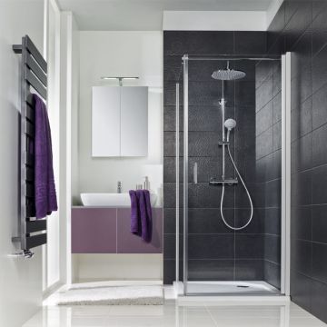 HSK Favorit Nova Pendeltür mit Seitenwand - Speedline