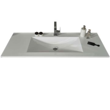 Laguna Life plus Möbelwaschtisch - 142 cm, STONEPLUS weiß