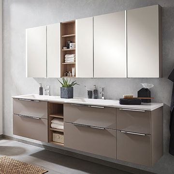 Laguna Reflex Badmöbel Set - 211 cm Ambiente