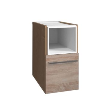 Laguna Reflex Unterschrank für Waschtischverlängerung - 30 cm mit Regal