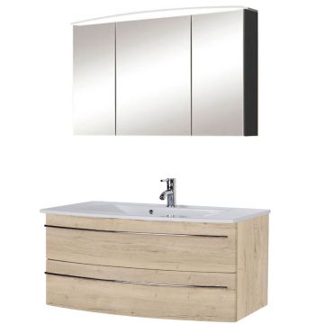Marlin Bad 3040 - CITYplus Badmöbel Set 31 - 121 cm