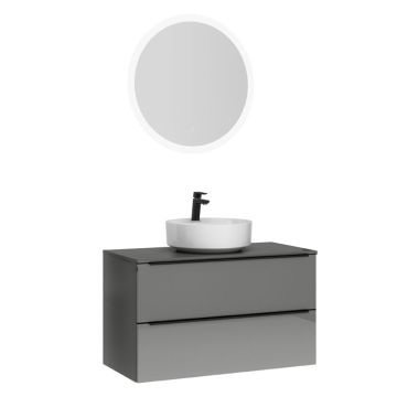 Nobilia Urban Style Badmöbel Set 11 - 100 cm