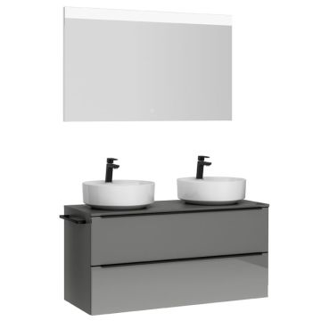 Nobilia Urban Style Badmöbel Set 17 - 120 cm