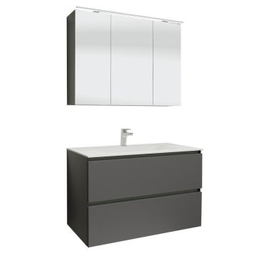 Nobilia Valea Line N Badmöbel Set 11 - 101 cm