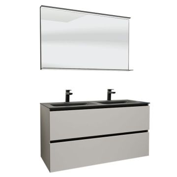 Nobilia Valea Line N Badmöbel Set 22 - 121 cm