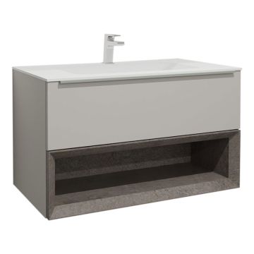 Nobilia Sophie Waschtisch mit Unterschrank Set 5 - 101 cm