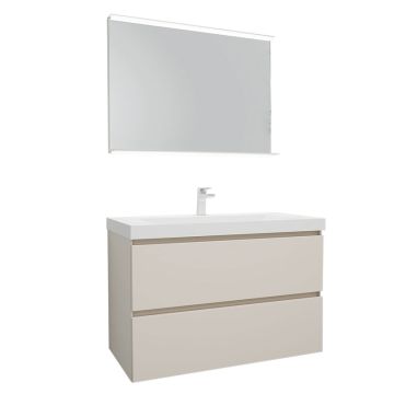 Nobilia Nio Line N Badmöbel Set 11 - 101 cm