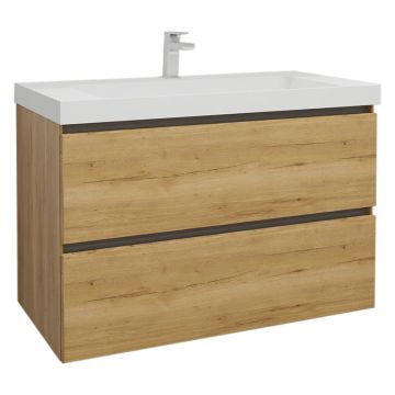 Nobilia Nio Line N Waschtisch mit Unterschrank Set 6 - 101 cm