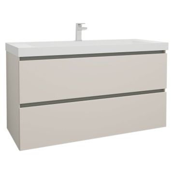 Nobilia Nio Line N Waschtisch mit Unterschrank Set 8 - 121 cm