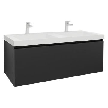 Nobilia Nio Line N Waschtisch mit Unterschrank Set 9 - 121 cm