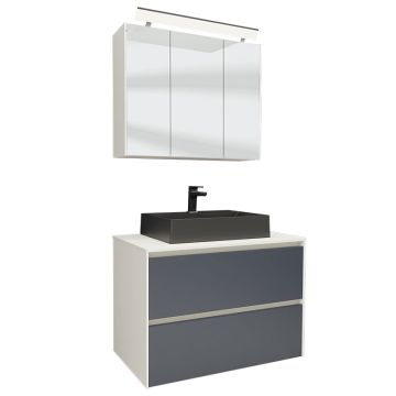 Nobilia Malu Line N Badmöbel Set 11 - 92 cm