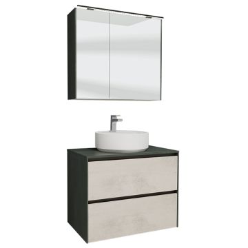 Nobilia Malu Line N Badmöbel Set 1 - 82 cm