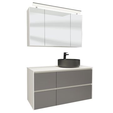 Nobilia Malu Line N Badmöbel Set 32 - 122 cm