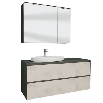 Nobilia Malu Line N Badmöbel Set 37 - 142 cm