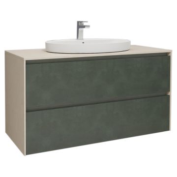 Nobilia Malu Line N Waschtisch mit Unterschrank Set 13 - 122 cm