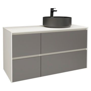 Nobilia Malu Line N Waschtisch mit Unterschrank Set 18 - 122 cm