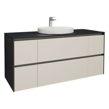 Nobilia Malu Line N Waschtisch mit Unterschrank Set 25 - 142 cm