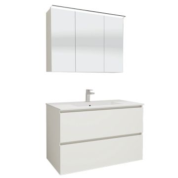 Nobilia Juna Line N Badmöbel Set 5 - 101 cm