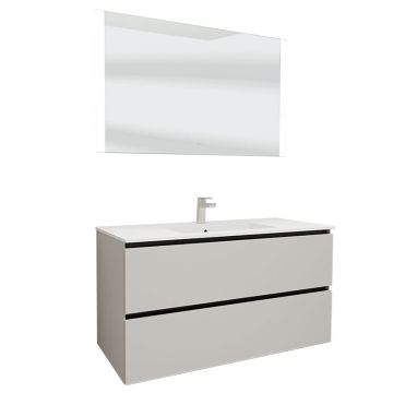 Nobilia Juna Line N Badmöbel Set 8 - 121 cm