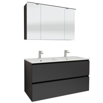 Nobilia Juna Line N Badmöbel Set 9 - 121 cm