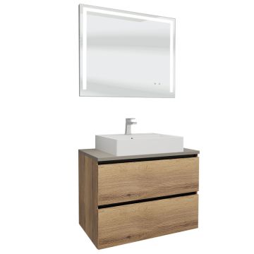 Nobilia Ella Line N Badmöbel Set 19 - 90 cm