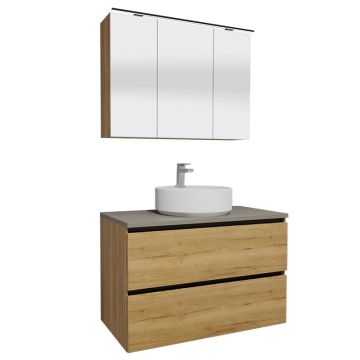 Nobilia Ella Line N Badmöbel Set 21 - 100 cm