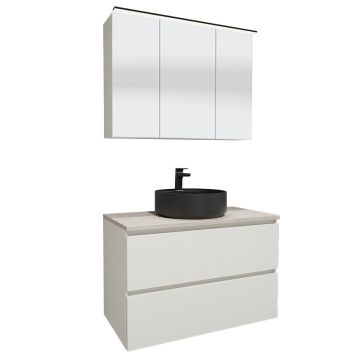 Nobilia Ella Line N Badmöbel Set 22 - 100 cm
