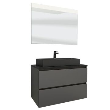 Nobilia Ella Line N Badmöbel Set 28 - 100 cm