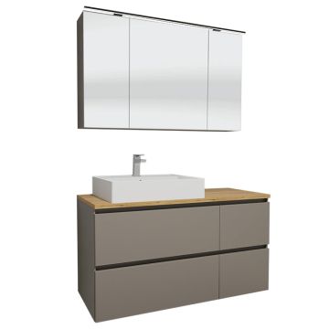 Nobilia Ella Line N Badmöbel Set 37 - 120 cm