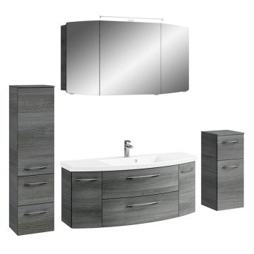 Pelipal Cassca Badmöbel Set - SPRINT - 121 cm + 2x 30 cm