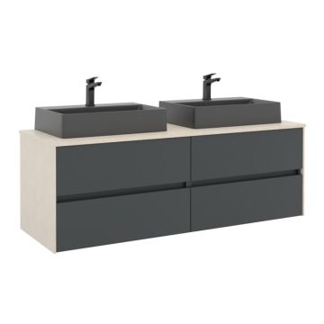 Pelipal Serie 6010 Waschtisch mit Unterschrank Set 153 cm