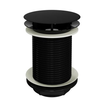 Pelipal Zubehör Ablaufventil als Zwangsblauf in Schwarz matt