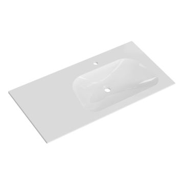 Pelipal PCON Mineralmarmor-Waschtisch 107 cm