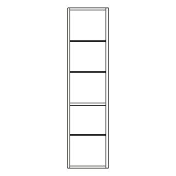 Pelipal PCON Midischrankregal 30 cm Skizze