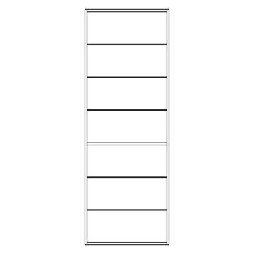Pelipal PCON Hochschrankregal 60 cm