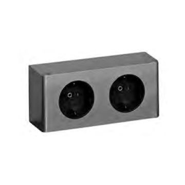 Pelipal PCON Doppel-Steckdosenmodul