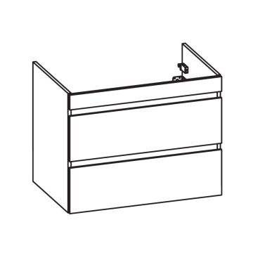 Pelipal PCON Waschtischunterschrank 60 cm