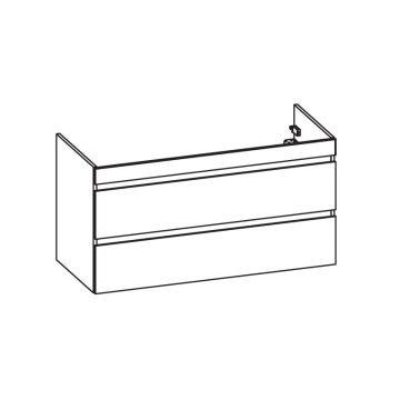 Pelipal PCON Waschtischunterschrank 120 cm